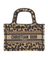 Mini Book Tote Animal Print, front view